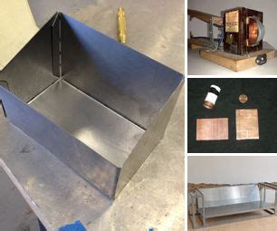 sheet metal projects for students|aluminum sheet metal hobby projects.